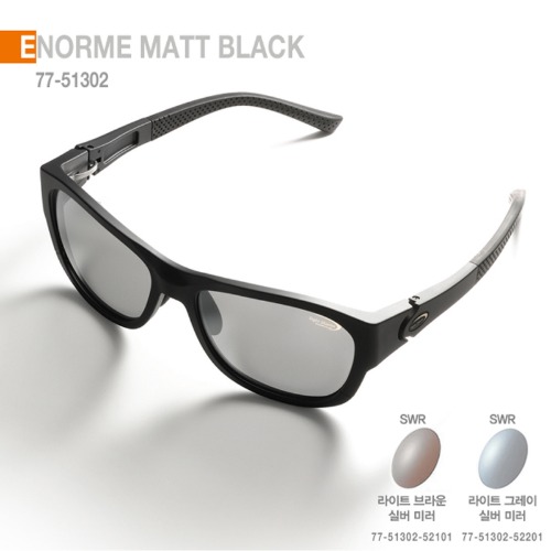 ENORME MATT BLACK (에노메 매트 블랙) (SWR / 6 커브 렌즈)